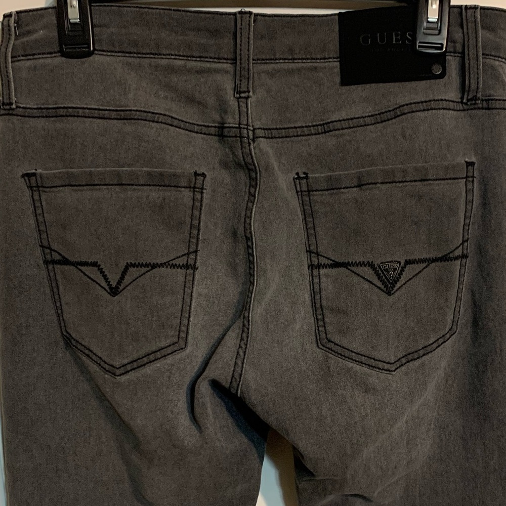 Men’s Guess jeans (blackish grey skinny jeans)